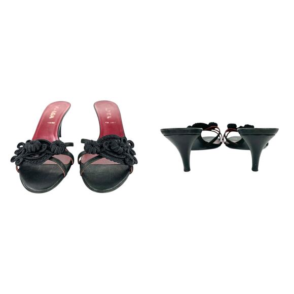 Prada Crochet Sandal Heels - Picture 4 of 7